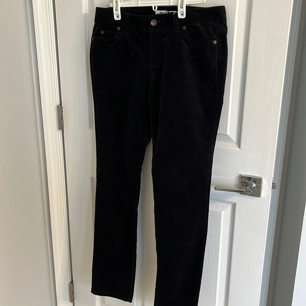 Black velvet vineyard vines pants